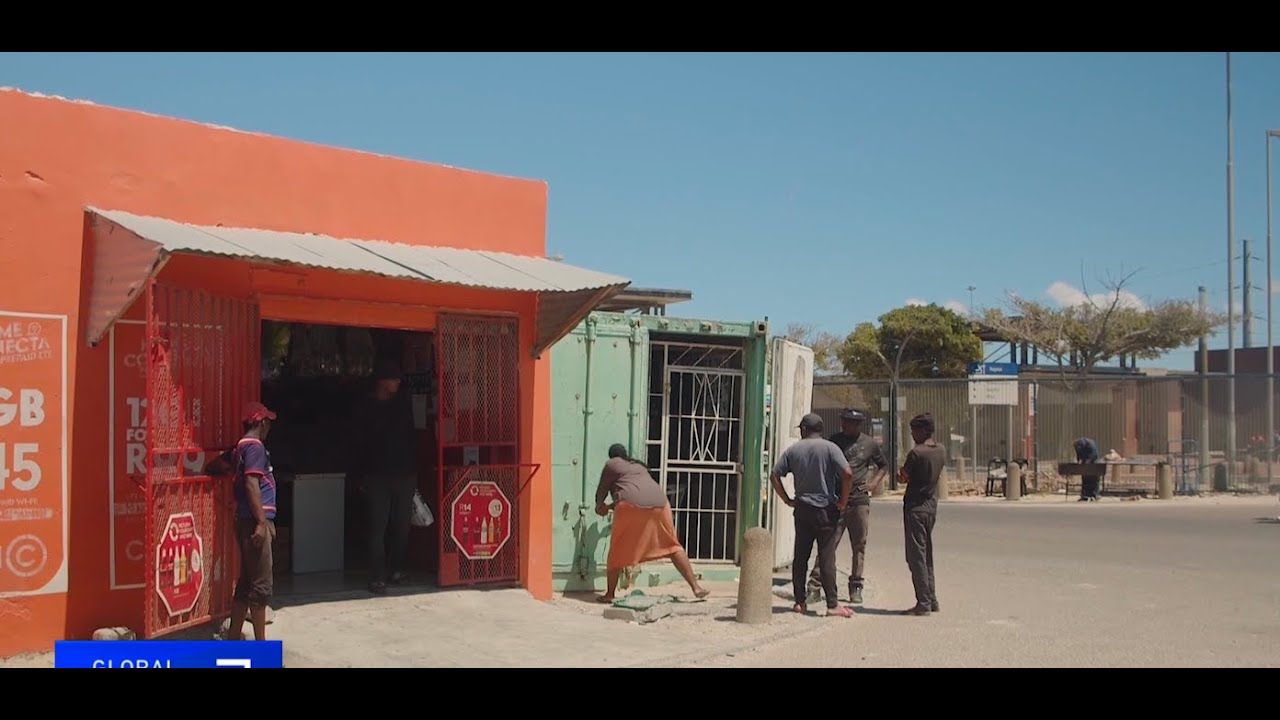 Video still of a township spaza shop from the timbuk2 highlight reel